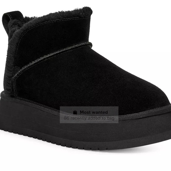 Koolabura by UGG | Mini platform Bootie | Black | Size 7 | New - Picture 1 of 6